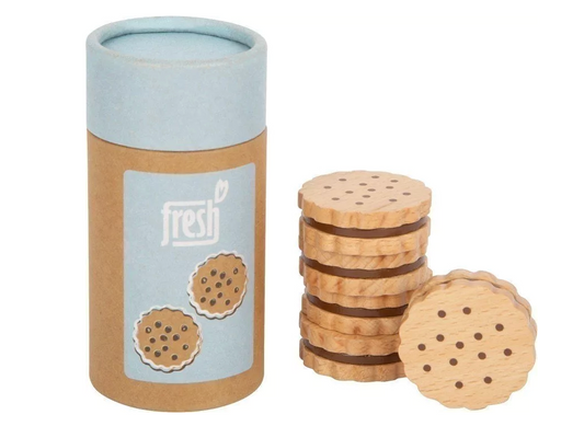 DINETTE : Boite de biscuits en bois