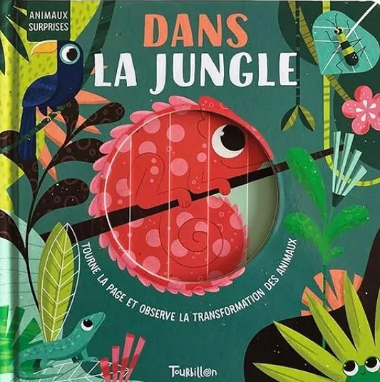 LIVRE ENFANT DANS LA JUNGLE