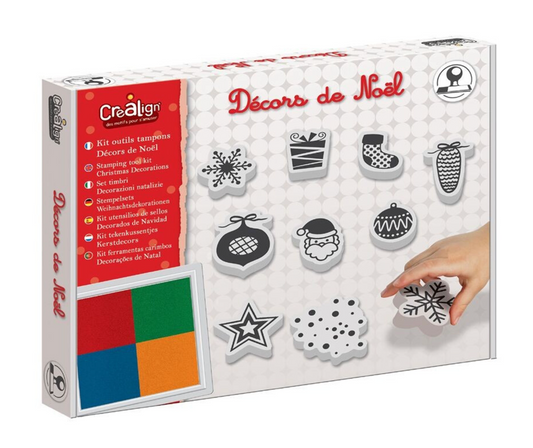 Kit outils tampons "Décors de Noël"