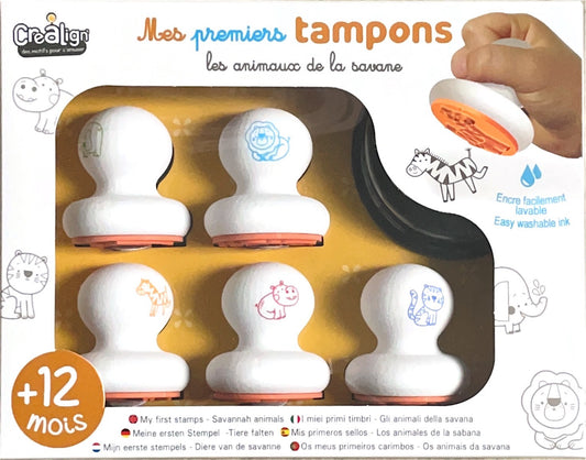 Mes premiers tampons de la savane